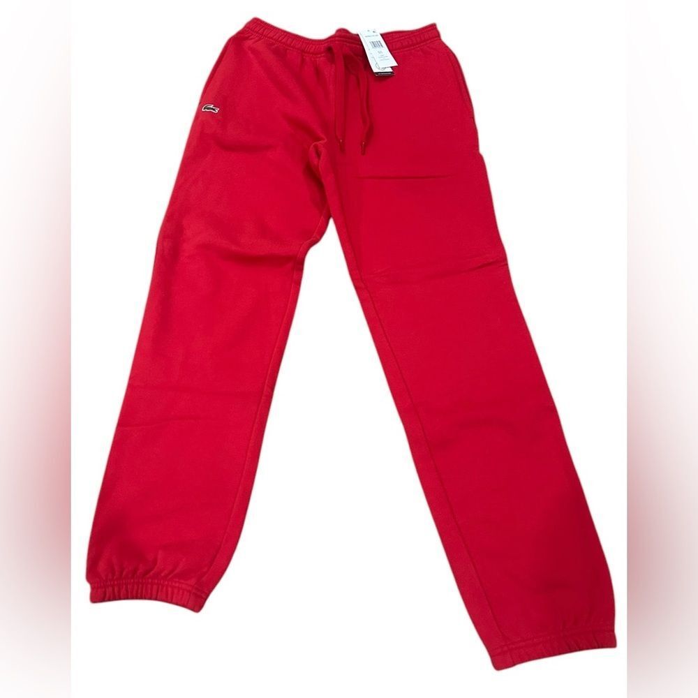 Lacoste red‎ jogging sweatpants